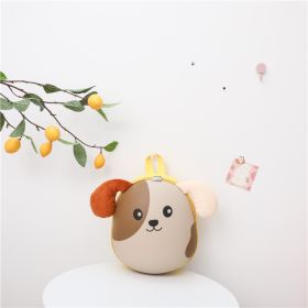 Cartoon Animal Eggshell Children's Small Schoolbag For Men And Women (Option: Yellow puppy)