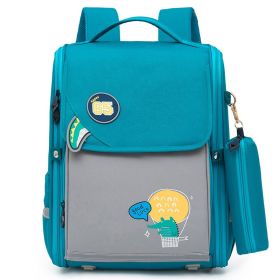 Children's Schoolbag Female Decompression And Weight Loss (Color: Green)