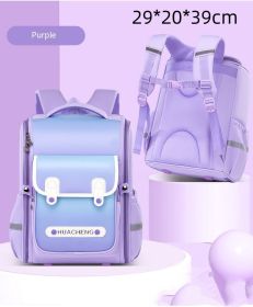 Oxford Cloth High-end High-capacity Children's Bag (Option: Small Size In Purple)