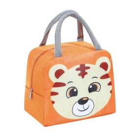 New Cartoon Lunch Box Portable Cooler Bag (Option: Tiger)